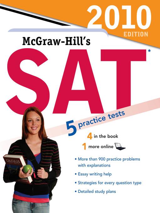 McGraw-Hill's SAT, 2010 Edition