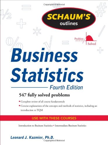 Schaum's Outline of Business Statistics