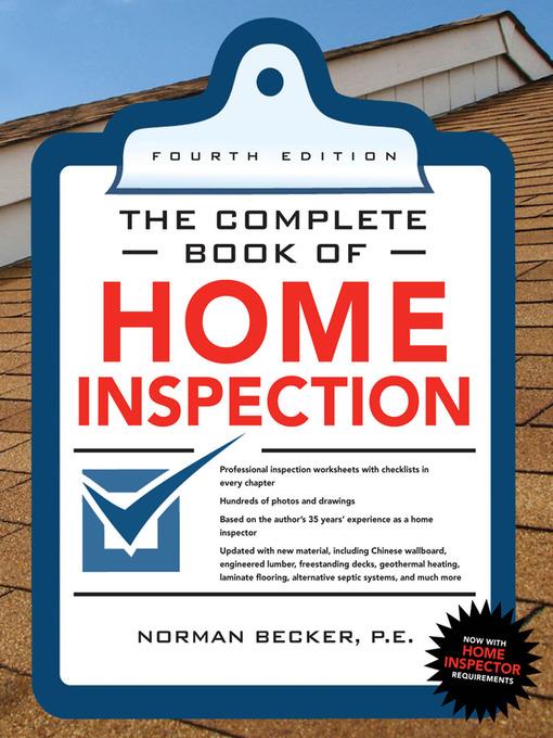 Complete Book of Home Inspection