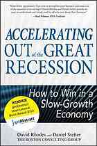 Accelerating out of the Great Recession