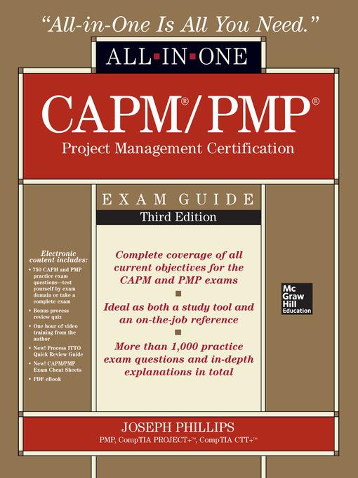 CAPM/PMP Project Management Certification All-In-One Exam Guide