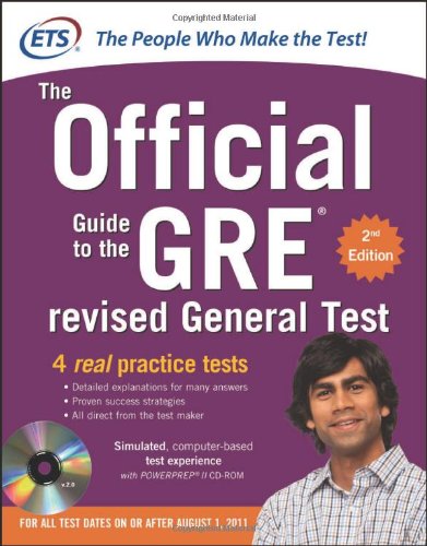 The Official Guide to the GRE Revised General Test [with CD-ROM]