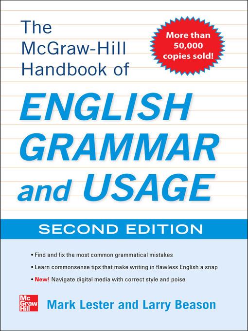 McGraw-Hill Handbook of English Grammar and Usage