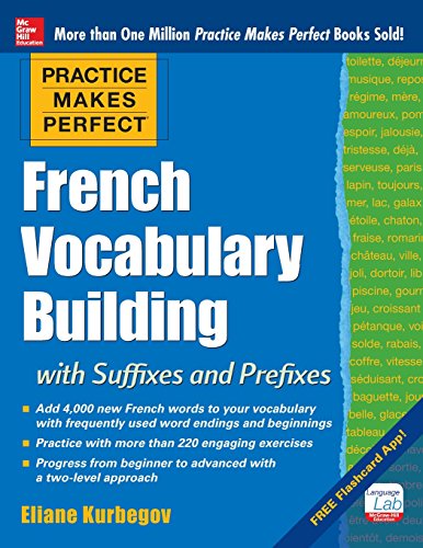 Practice Makes Perfect French Vocabulary Building with Suffixes and Prefixes