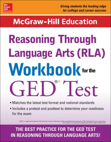 McGraw-Hill Education Rla Workbook for the GED Test