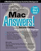 Mac Answers! Certified Tech Support