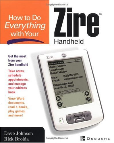 How to Do Everything with Your Zire Handheld