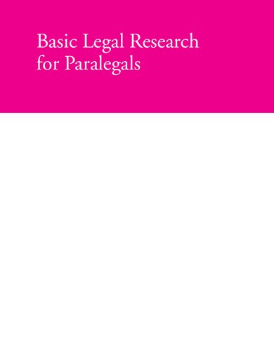 Basic Legal Research for Paralegals