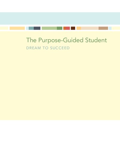 The Purpose-Guided Student