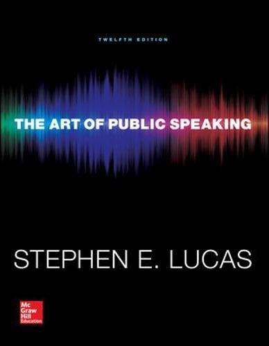 The Art of Public Speaking (Communication) Standalone Book