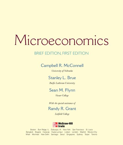 Microeconomics, Brief Edition