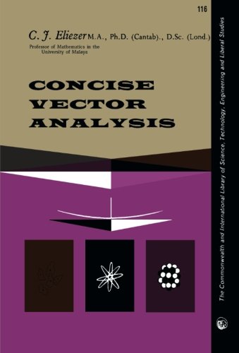 Concise vector analysis.