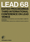 Lead 68; edited proceedings.