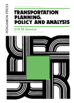 Transportation Planning, Policy and Analysis