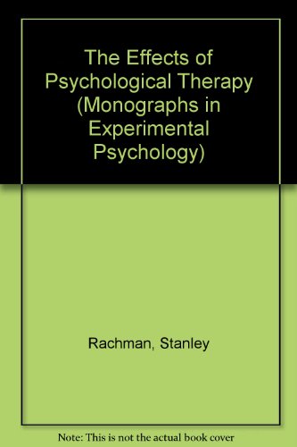 The Effects of Psychological Therapy