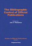 The Bibliographic Control Of Official Publications