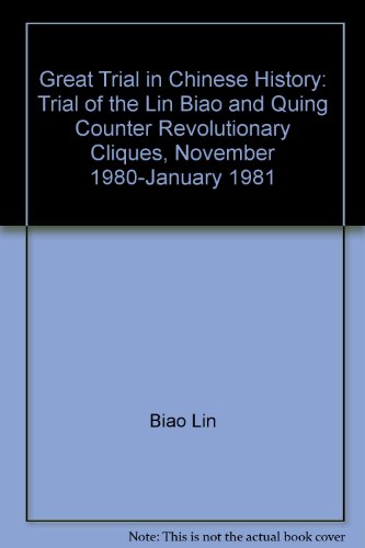 A Great Trial in Chinese History