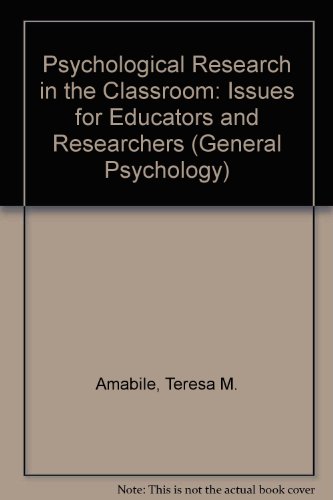 Psychological Research in the Classroom
