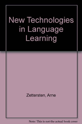 New Technologies In Language Learning