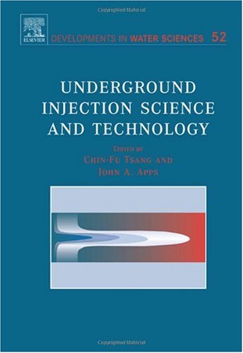 Underground Injection Science and Technology