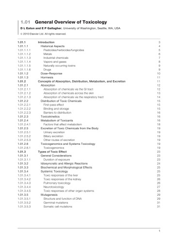 Comprehensive Toxicology 2d edition