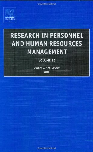 Research in Personnel and Human Resources Management, Volume 22