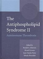 The Antiphospholipid Syndrome II