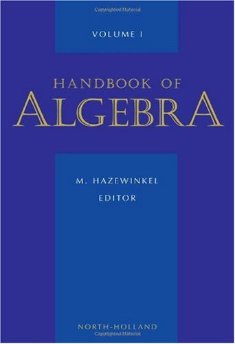 Handbook of Algebra