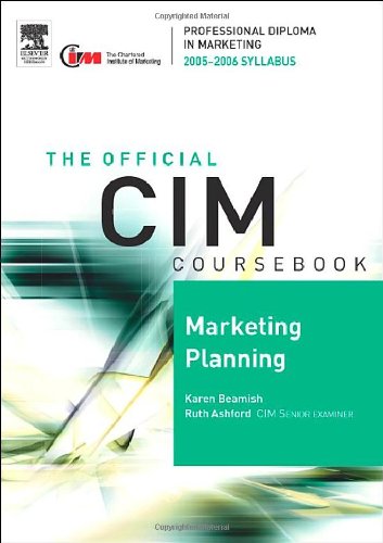 CIM Coursebook 05/06 Marketing Planning