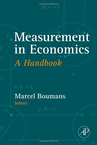 Measurement in economics : a handbook