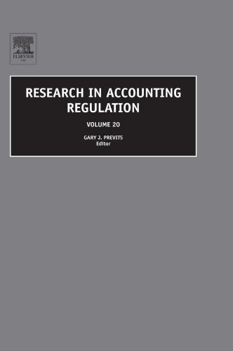 Research in Accounting Regulation, Volume 20