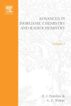 Advances in Inorganic Chemistry and Radiochemistry, Volume 3