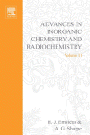 Advances in Inorganic Chemistry and Radiochemistry, Volume 11