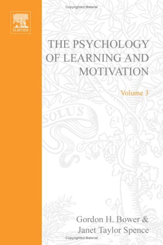 The Psychology of Learning and Motivation, Volume 3