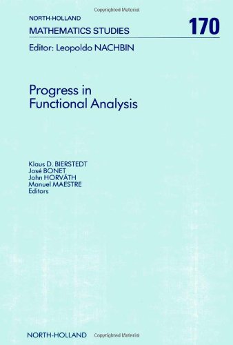 Progress in Functional Analysis