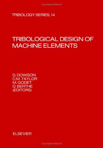 Tribological Design of Machine Elements