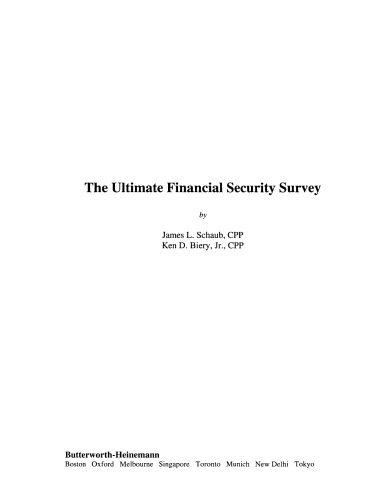 Ultimate Financial Security Survey