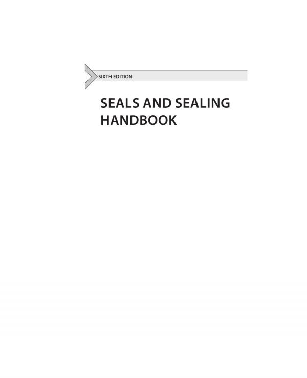 Seals and Sealing Handbook (6th Edition)