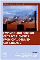 Emission and control of trace elements from coal-derived gas streams