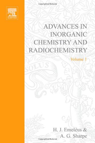 Advances in Inorganic Chemistry and Radiochemistry, Volume 1