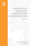 Advances in Inorganic Chemistry and Radiochemistry, Volume 22