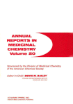 Annual Reports In Medicinal Chemistry, Volume 20