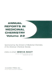 Annual Reports in Medicinal Chemistry, Volume 22