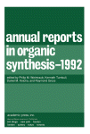 Annual Reports in Organic Synthesis 1992