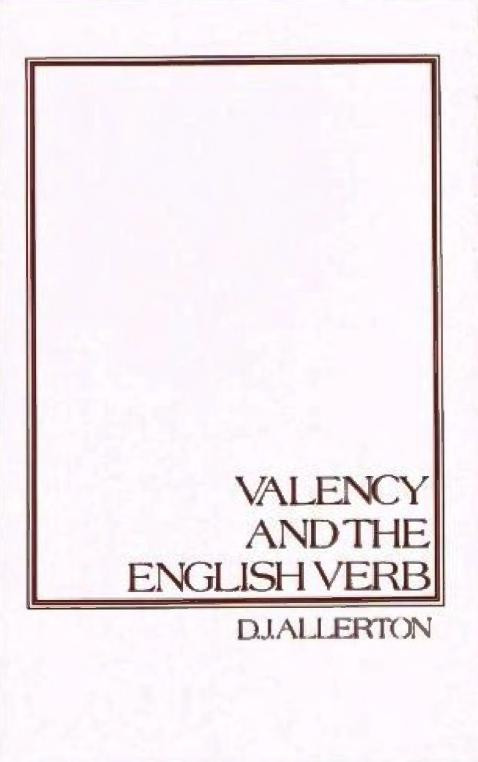 Valency And The English Verb