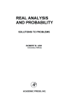 Real Analysis and Probability