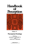 Handbook of Perception (Handbook of perception ; v. 10)