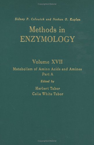 Methods in Enzymology, Volume 17a