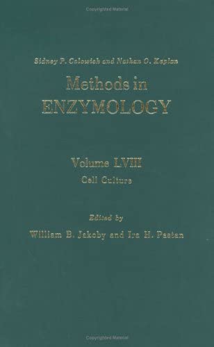Cell Culture (Volume 58) (Methods in Enzymology, Volume 58)