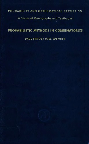Probabilistic Methods In Combinatorics